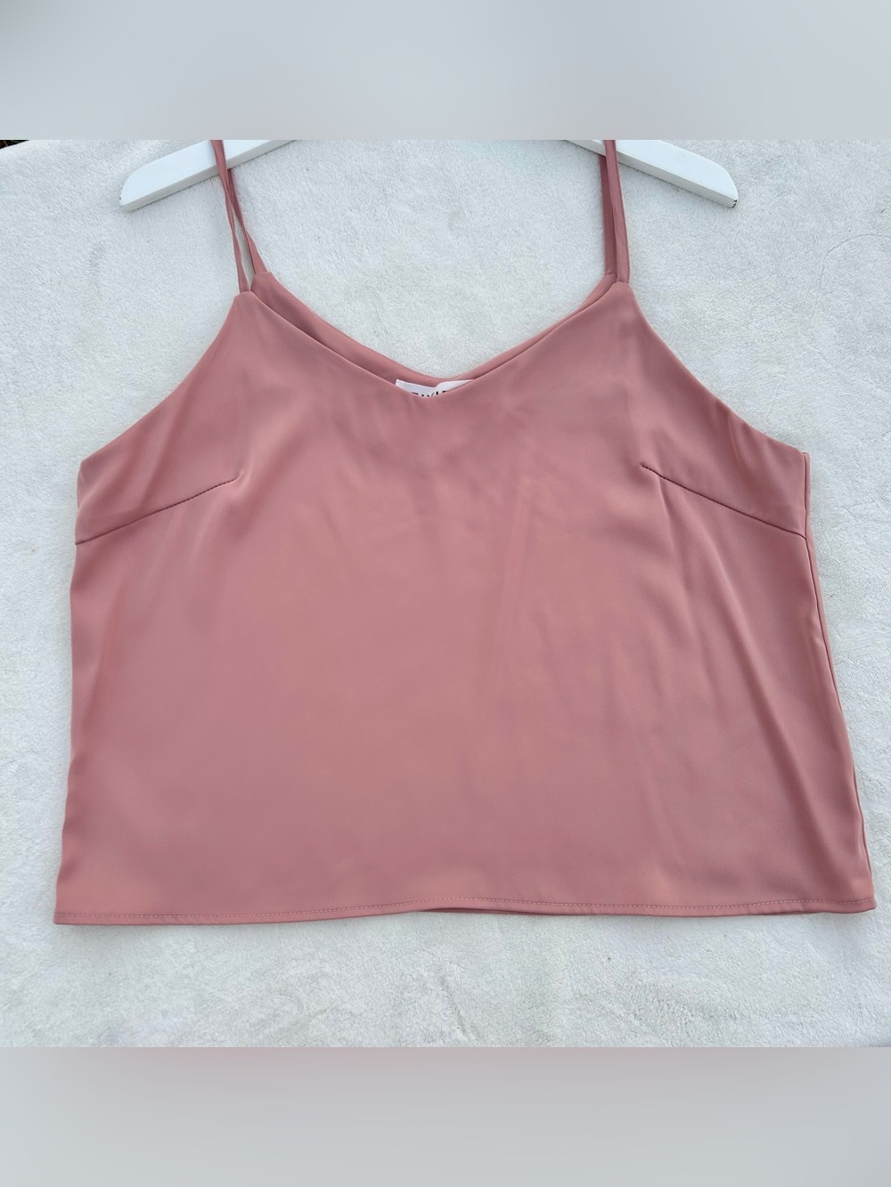 Rivir blush pink cami top Shirt Dusty Roes Pink Large